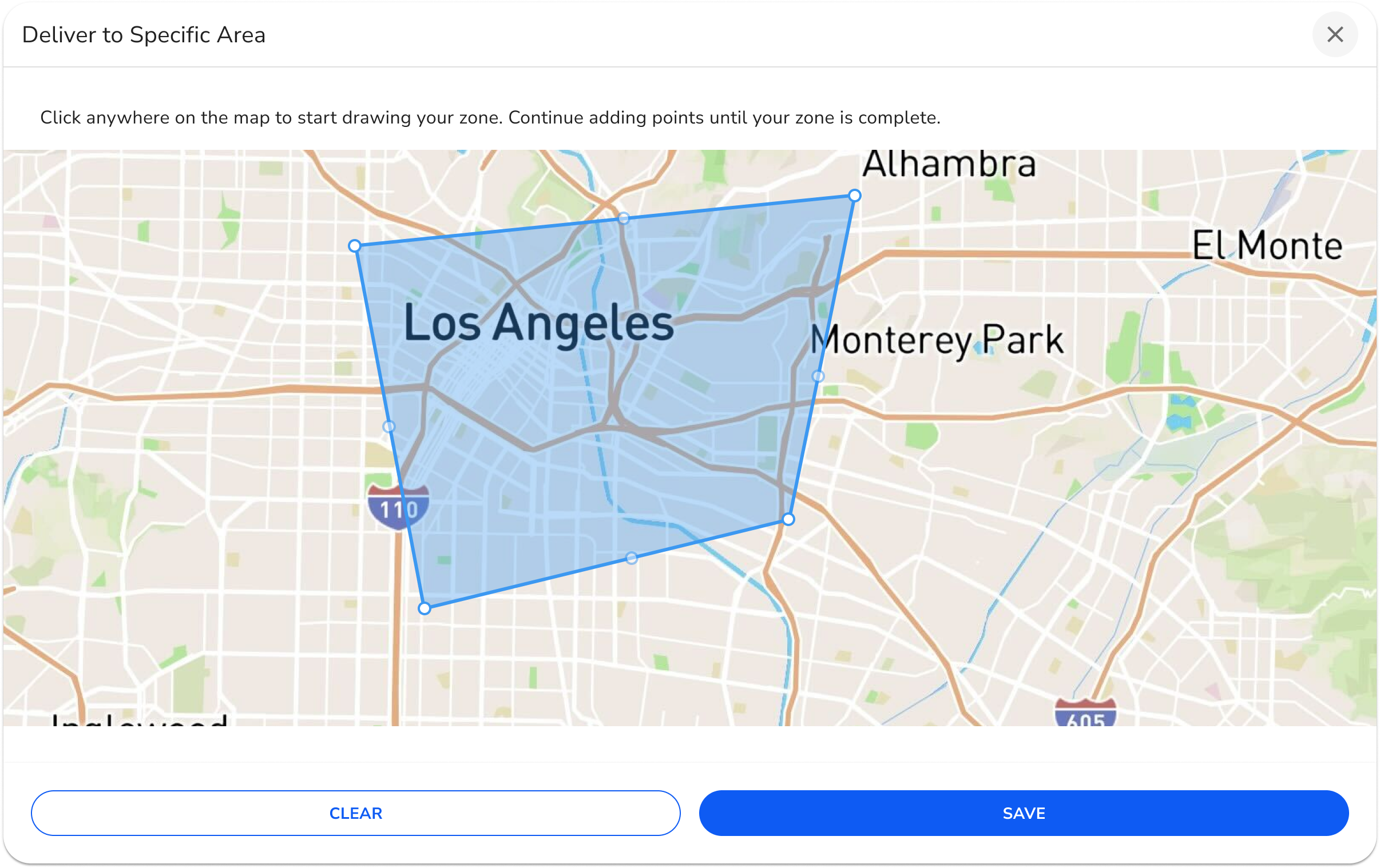 Online Ordering module step 4